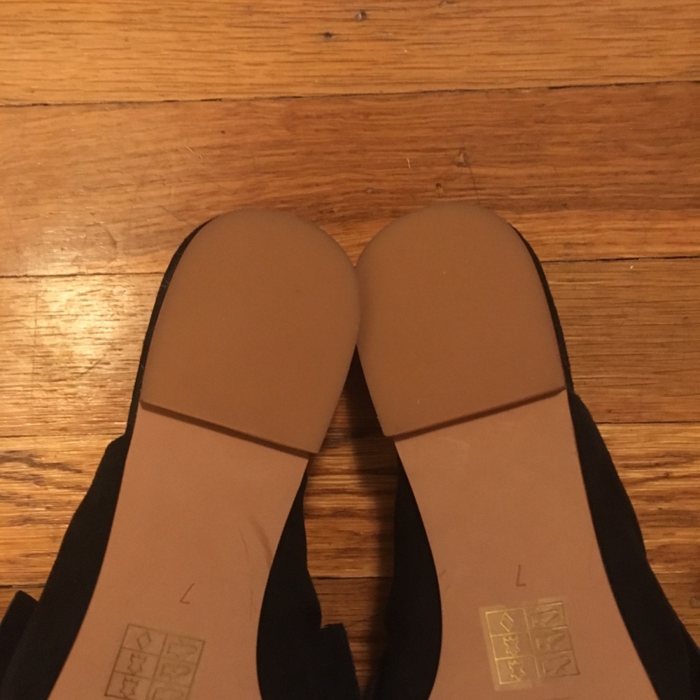 *SOLD* MADEWELL - NIB Remi Bow Mules - Black Suede - Picture 6 of 7